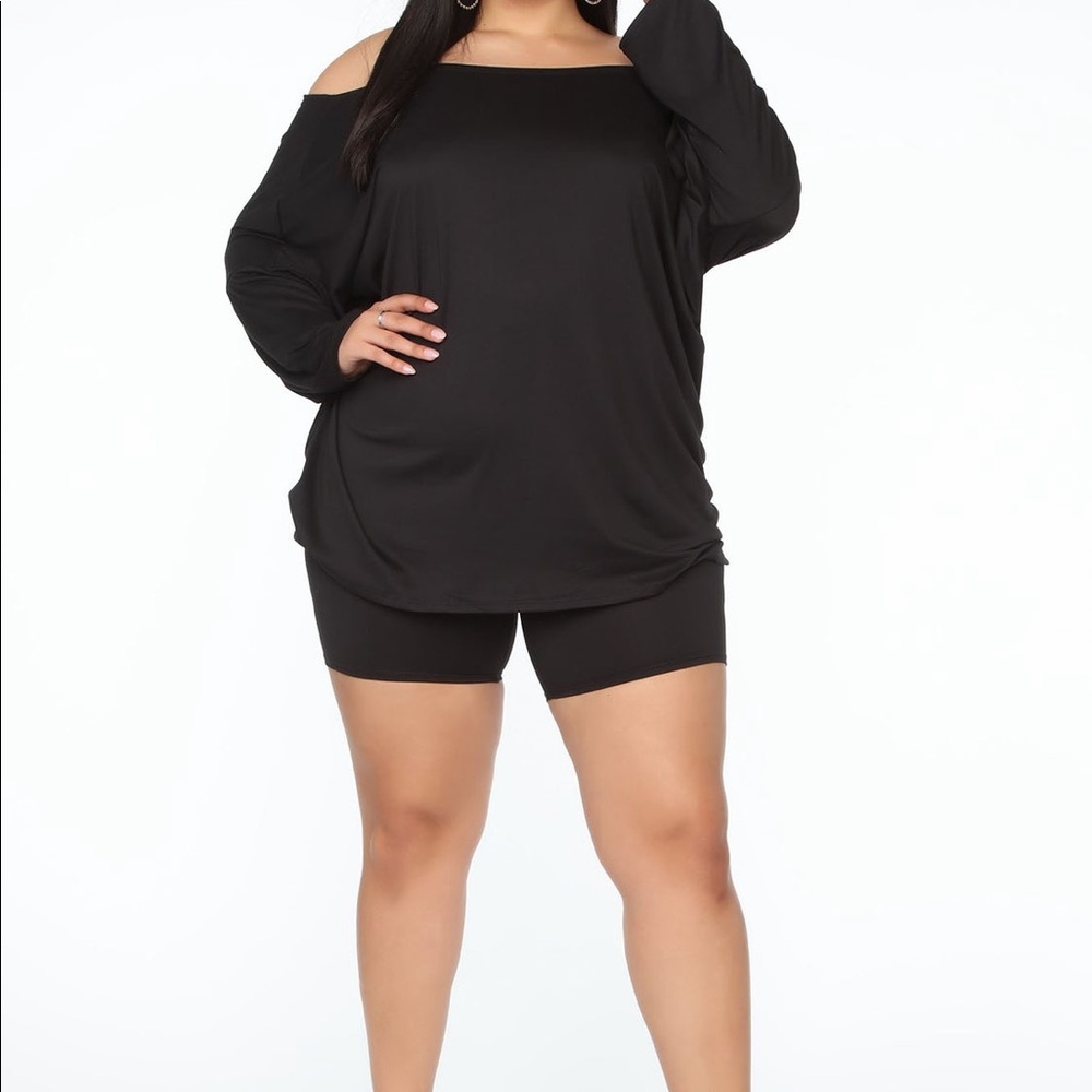 Play In Comfort Short Set- Black